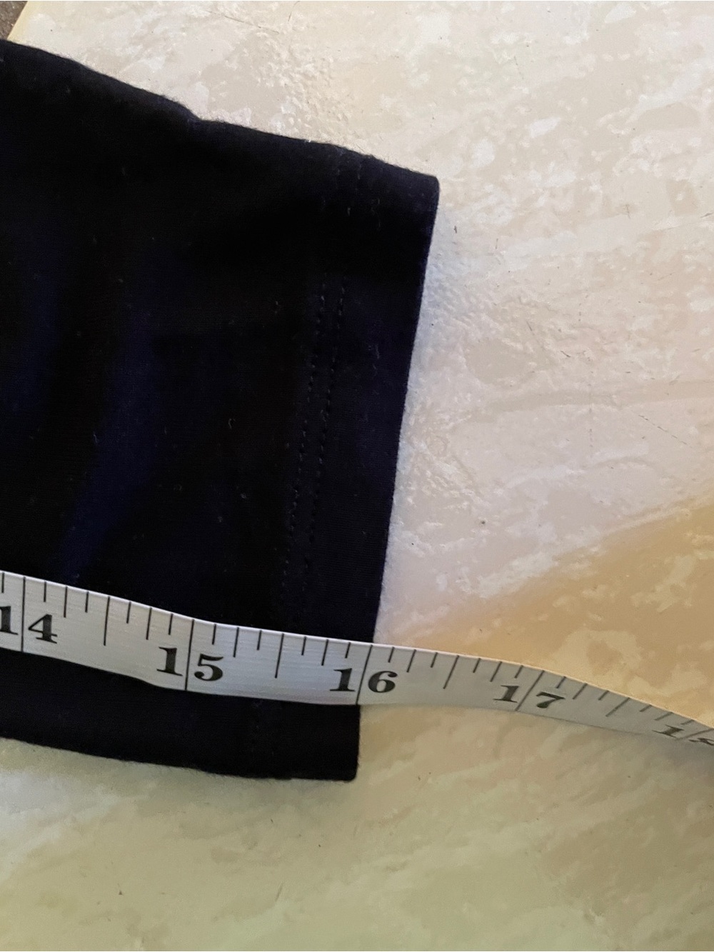Saks Fifth Avenue Black V-Neck 3/4 Sleeve Women's Top - Picture 7 of 8